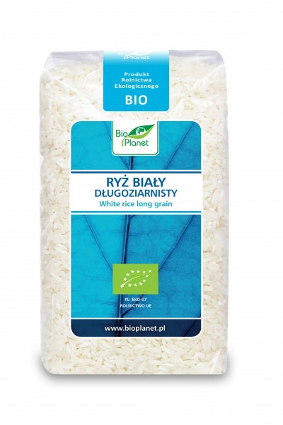 RYŻ BIAŁY DŁUGOZIARNISTY BIO 500 g - BIO PLANET