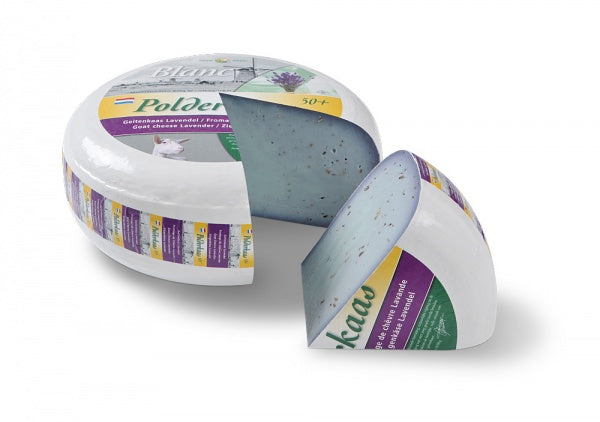 Ser kozi polder z lawendą