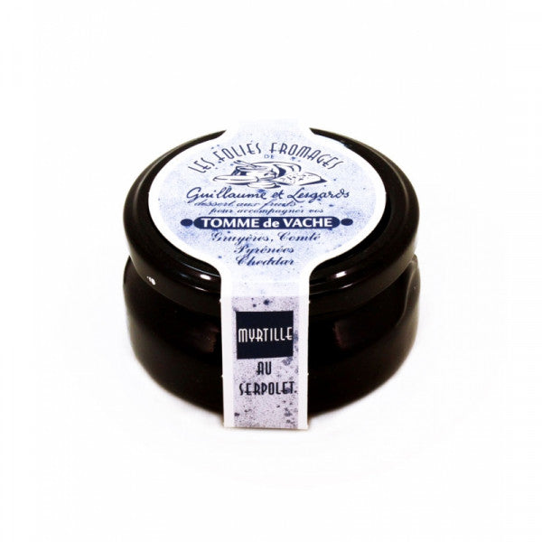 Konfitura les folies fromages do serów krowich borówka