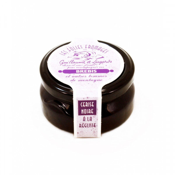 Konfitura Les Folies fromages do serów owczych czarna wiśnia