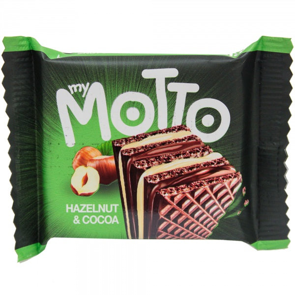 Wafelek orzechowo-kakaowy My Motto
