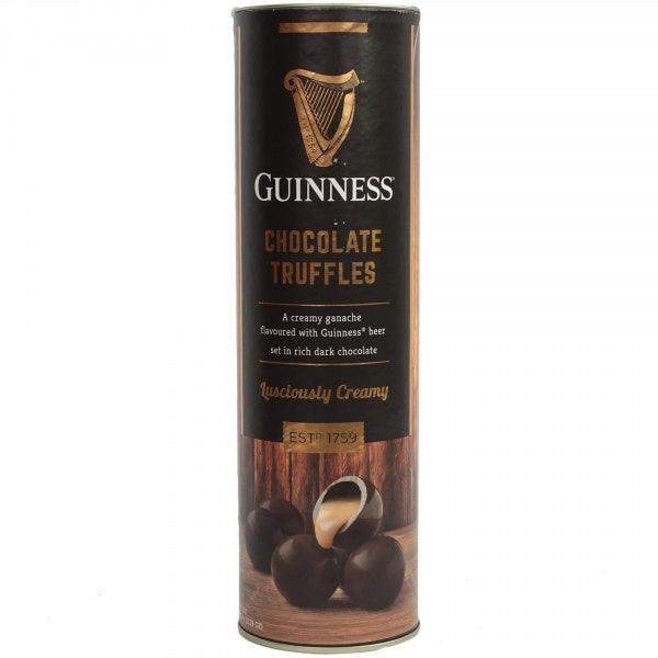 Guinness tuba trufle w czekoladzie deserowej