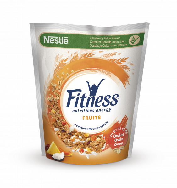 Nestlé Fitness Fruits Płatki 225 g