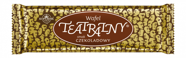 Wafel Teatralny czekoladowy