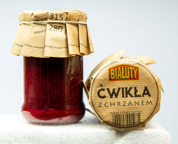 Ćwikła białuty z chrzanem 315ml