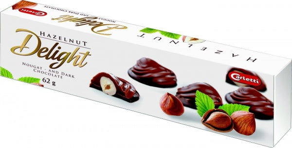 Praliny Mimoza orzech laskowy w czekoladzie mlecznej i deserowej