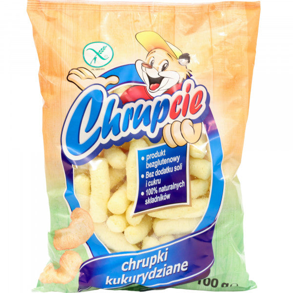 Chrupki chrupcie kukurydziane bezglutenowe 100 g