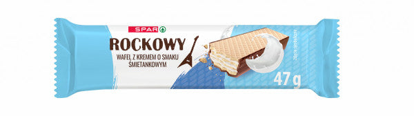 Wafelek Spar śmietankowy
