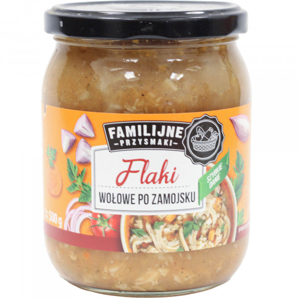 Flaki Familijne Przysmaki wołowe po zamojsku