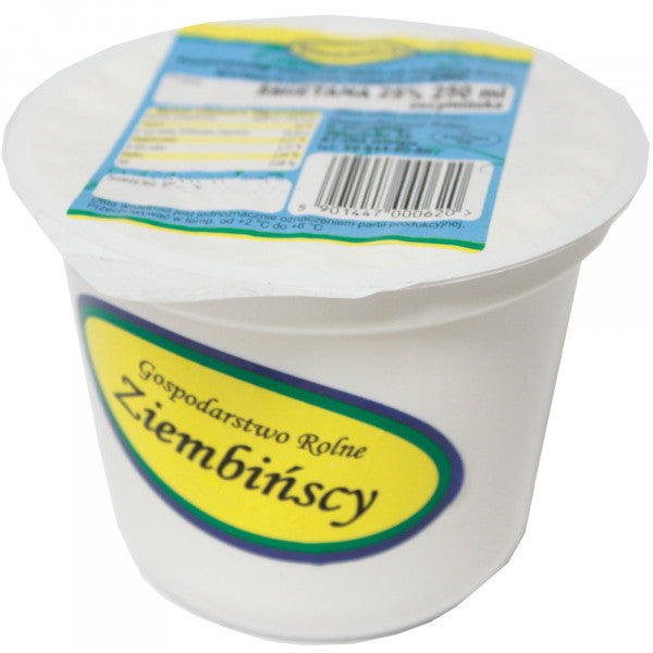Śmietana secymińska 25%