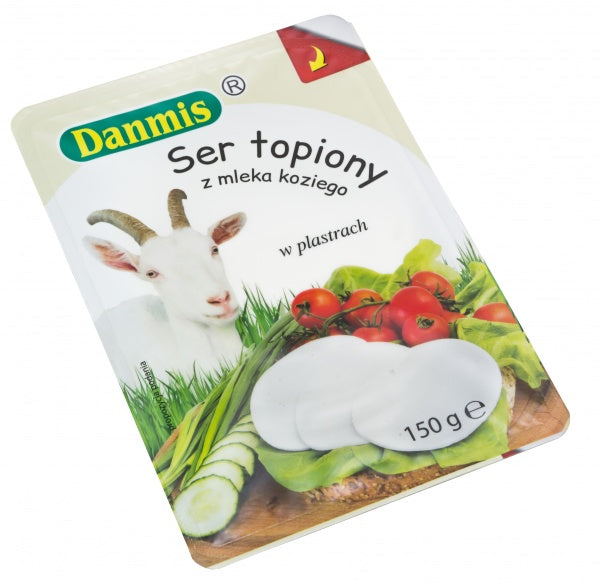 Kozi ser twarogowy termizowany, w plastrach 100g; Danmis