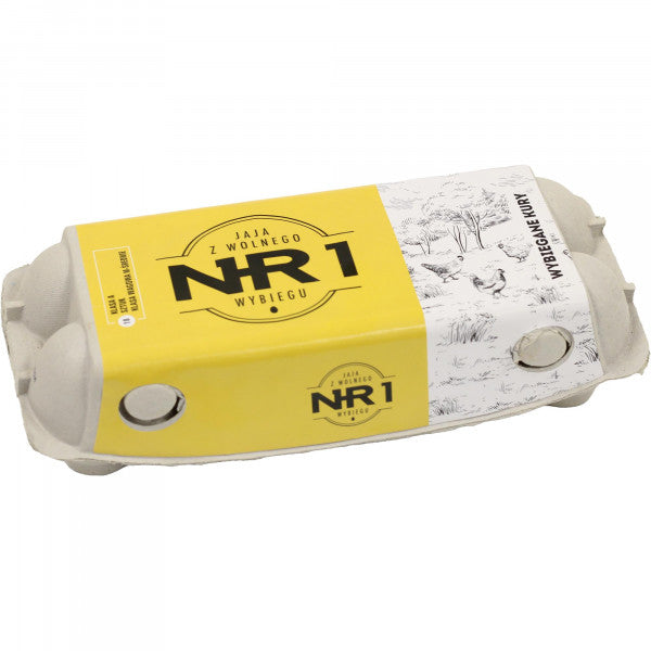 Jaja Wybiegane Kury z wolnego wybiegu M / 10 szt.