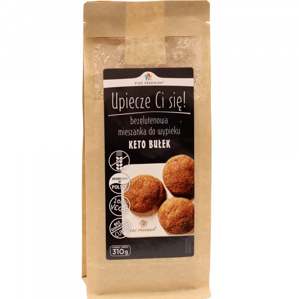 Mieszanka do wypieku bez glutenu keto bułek 310g