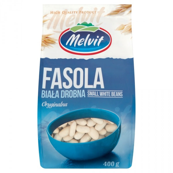 Melvit Fasola Biała Drobna 400g