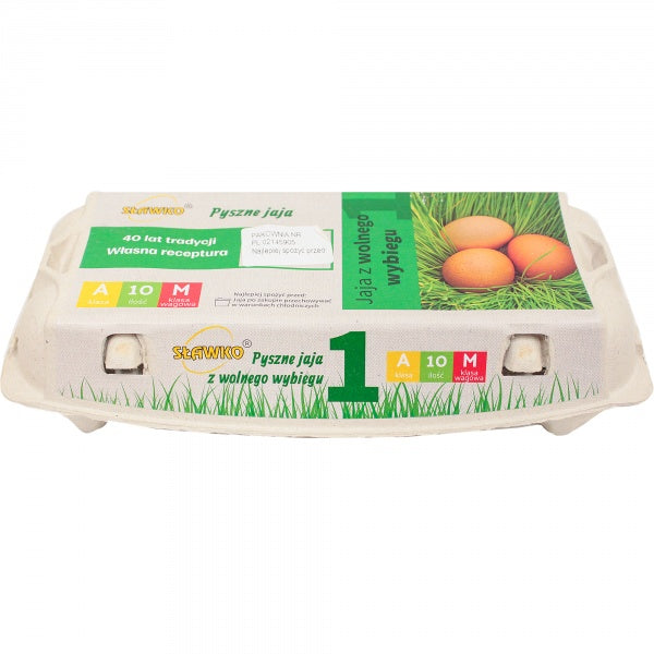 Jaja z chowu na wolnym wybiegu m