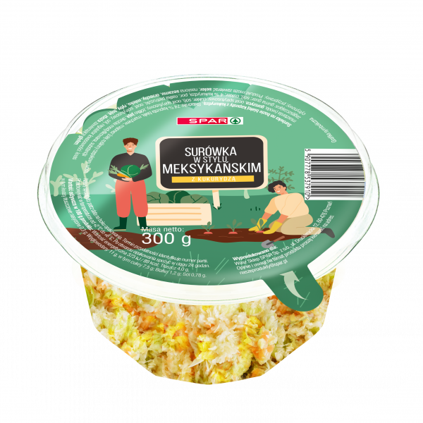 Surówka Spar w stylu meksykańskim z kukurydzą