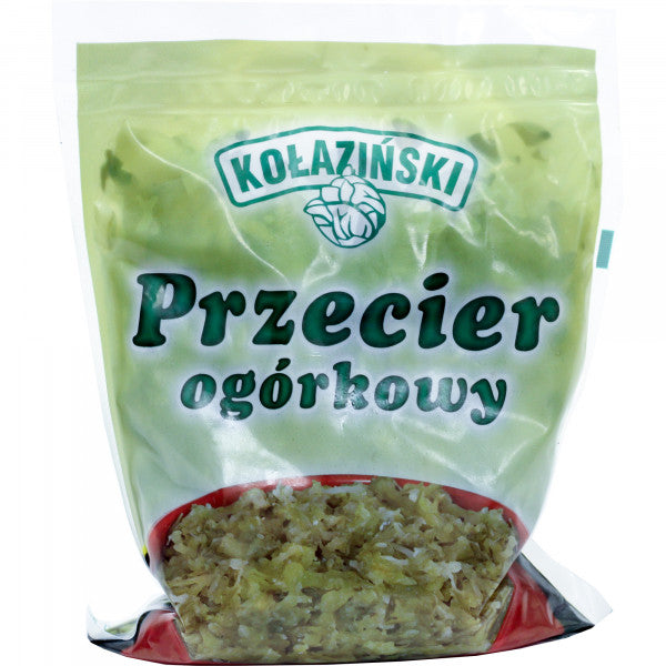 Przecier kołaziński ogórkowy folia