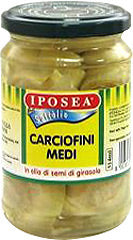 Karczochy w oleju Iposea