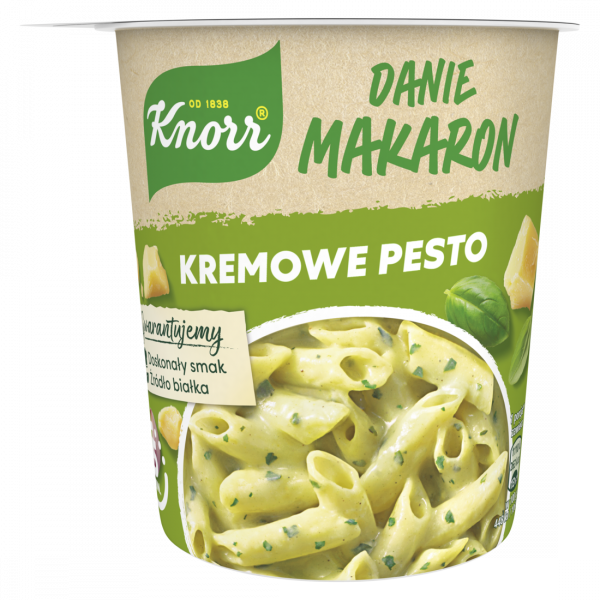 Knorr Makaron ser i bazylia 68 g
