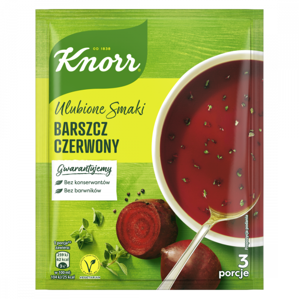 Knorr Ulubione Smaki Barszcz czerwony 53 g