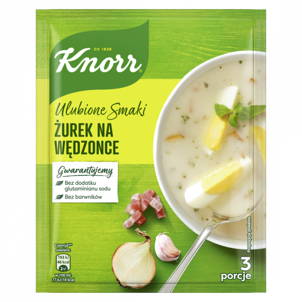 Knorr Ulubione Smaki Żurek na wędzonce 39 g