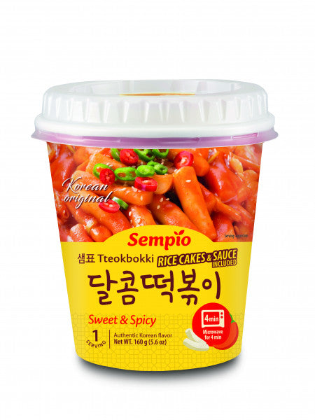 Danie instant Sempio Tteokbokki sweet&spicy cup