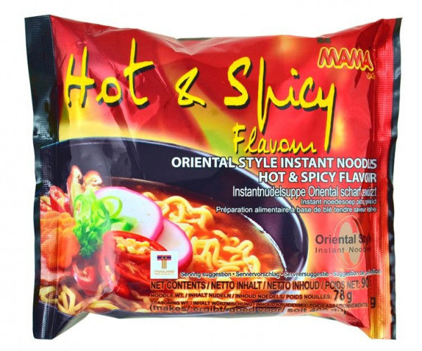 Zupa Nudle Mama smak hot&spicy 90g