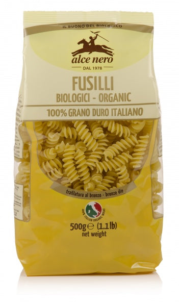 MAKARON FUSILLI (SEMOLINA) BIO 500 g - ALCE NERO