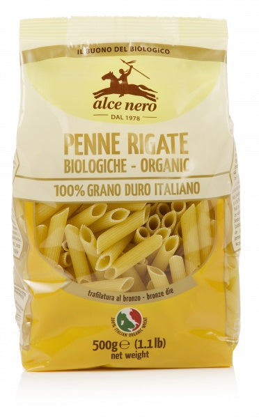MAKARON (SEMOLINOWY) PENNE BIO 500 g - ALCE NERO