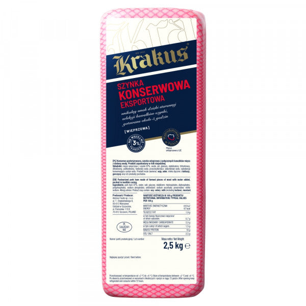 Szynka Krakus konserwowa eksportowa kg
