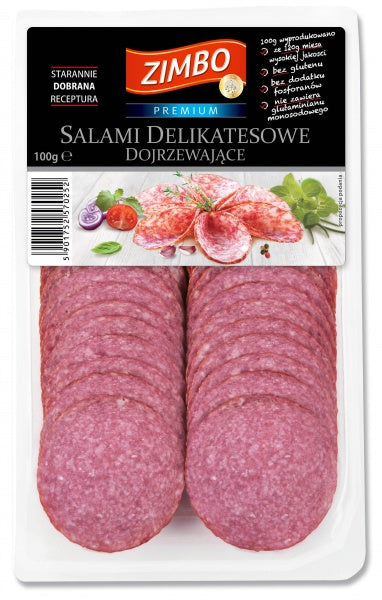 Salami dojrzewające delikatesowe 10*100g