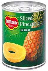 Ananas w plastrach w syropie Del Monte
