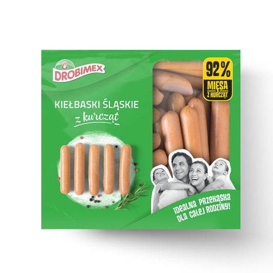 Kiełbaski drobimex śląskie z kurcząt kg