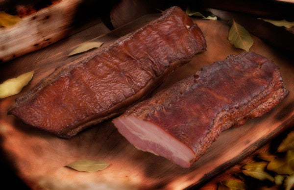 Boczek wiejski tradycyjnie wędzony wolarek