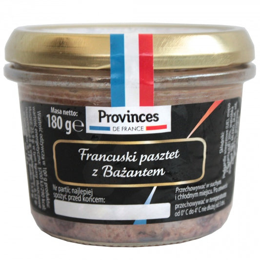 Francuski Pasztet z Bażantem 180g Provinces de france