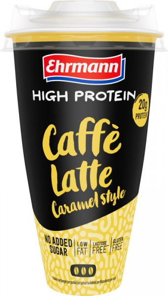 Napój kawowy Ehrmann High Protein Caffe Latte karmelowy