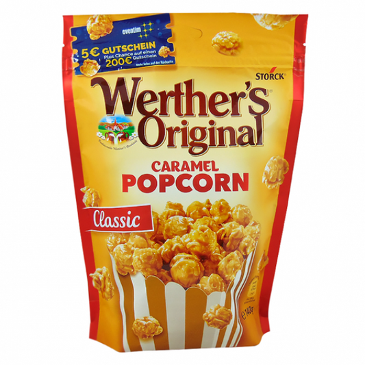 Popcorn werther's orginal classic z karmelem