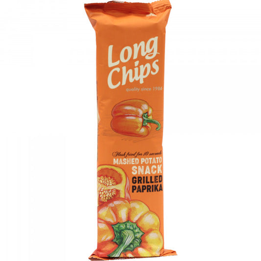 Chipsy Long chips ziemniaczane grilowana papryka