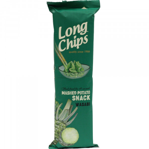Chipsy Long chips ziemniaczane wasabi