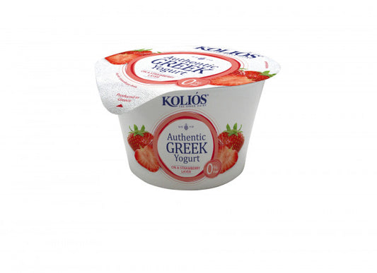 Jogurt Kolios grecki z truskawką