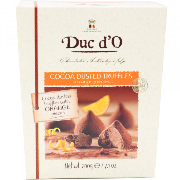 Bombonierka duc d'o trufle z pomarańczą