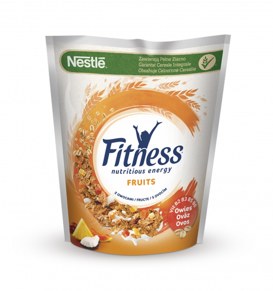 Nestlé Fitness Fruits Płatki 225 g