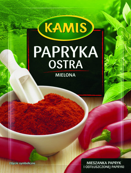 Kamis Papryka Ostra Mielona 20g