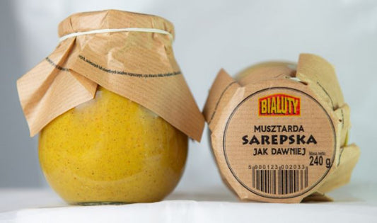 Musztarda Białuty sarepska jak dawniej 240g