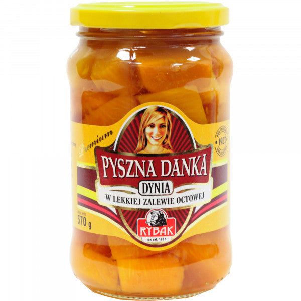 Dynia rybak pyszna danka w zalewie octowej 370g słoik