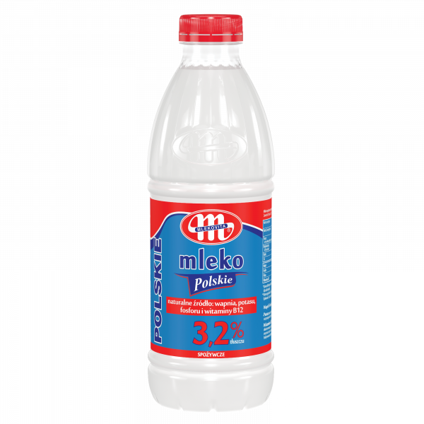 Mlekovita Mleko spożywcze Polskie 3,2% tłuszczu 1L