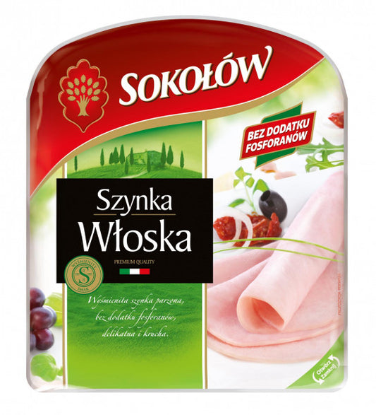 Szynka Sokołów Włoska extra
