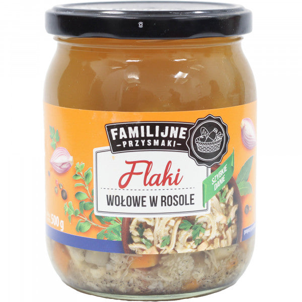 Flaki Familijne Przysmaki w rosole słoik
