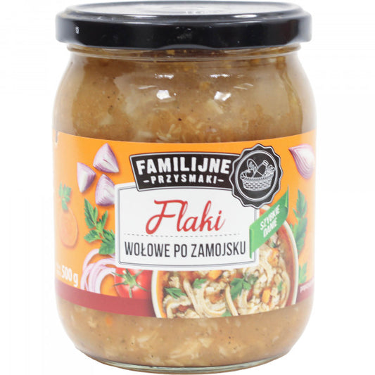 Flaki Familijne Przysmaki wołowe po zamojsku