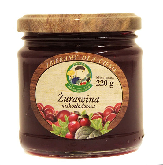 Żurawina do mięsa niskosłodzona